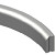 Bochtband 78,5 cm 10x20 grijs gazon inw., R=0,5-1-2-3-4-5-6-8-10-12