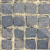 Bazi kei ca. 4x6 antraciet kinderkop (Turks basalt) gaas, ca. 8,5 m²/ton