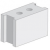 Bouw / muurblokken grindbeton 29x14x19 Op=Op