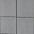 Gebakken tegel Black 20x20x6,5 cm HK partij