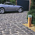 Flamed stone natural verband met 5 maten Belgian Blue