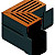 Watergoot design Slimline hoekstuk incl corten rooster