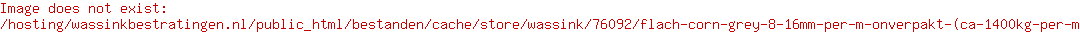 Flach Corn Grey 8-16mm per m³ ONVERPAKT (ca. 1400kg per m³)
