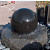 Floating ball 40cm zwart