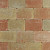Budget trommelsteen 20x30x6 terra-geel