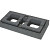 Moodul 60x30x9 cm muurelement Black