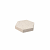 Schellevis Oud Hollands 6-kant 37,5x37,5x7 creme*