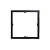 Grabo High Flow Foam ring voor Aanzuigblad 40x40cm