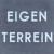 Betontegel 30x30x6 zwart 'Eigen terrein'