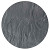 Ronde staptegel keramiek ca. Ø 37,5cm Nero