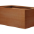 Bloembak vlak - CORTEN 60x90x60cm