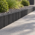 Blokjesband 6x20x50 zwart
