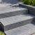 Hardsteen traptrede 15x35x100 6 kanten glad + anti-slip