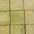 Oud gebakken tegels Estriks 20x20x7 geel