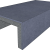 GeoCeramica Traptreden, vijver- en zwembadrand 75x75x4 bovenzijde + 2 lange zijde prijs 1