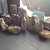 Versteend diverse materialen