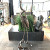 Beeld - Brons Kraanvogel 170cm
