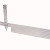 Aluminium Mevo pro 10,2 randbegrenzing 3,2mm 10,2 x 229cm doos (15 stuks, werkend 2,08 mtr /st) (incl. 45 pennen + 4 eindclips)