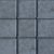 Betonklinkerkei Everton 10,5x10,5x8 Antraciet (half)