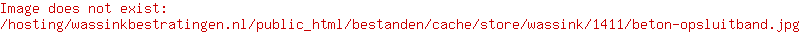 Beton Opsluitband