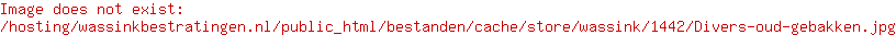 Divers oud gebakken
