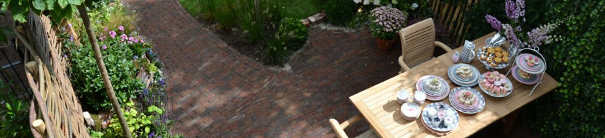 Gebakken bestrating nieuw