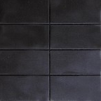 Betontegel 15x30x4,5 zwart KOMO