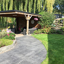 Infinito Comfort 60x60x4,4 Nuance Black (uit assortiment 2026)