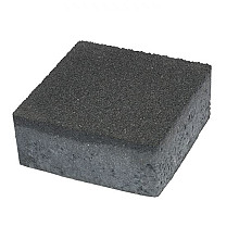 Infinito Texture 15x15x6 Black (uit assortiment 2026)