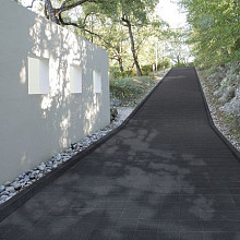 Infinito Texture 20x20x6 Black (uit assortiment 2026)