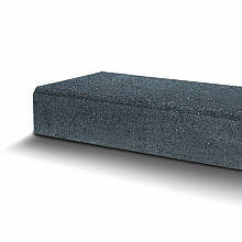 Texture traptrede 40x120x15 Black (uit assortiment 2026)