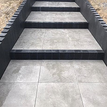 Stapelblok Strak 11x14x60 Antraciet (Zomeraanbieding)