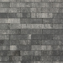 Liscio Waalformaat 5x20x6 Grey-Antra Op=Op