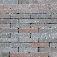 Stonehedge Waalformaat 5x20x6,4 Nuance Rood-Bruin