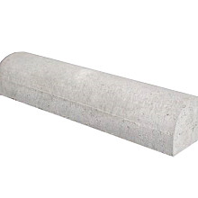 Parkeerband / Stootband 18x20x100 grijs enkelkop