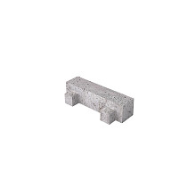 Schellevis betonklinker 10x40x10 grijs met nok*