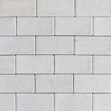 Betonklinkerkei 10,5x21x8 wit verkeersteen