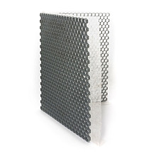 Gravel platen 100%  HDPE met onderdoek 160x120x3 Grijs