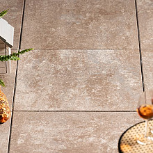 Trippel T 60x60x4 Bruin Nuance