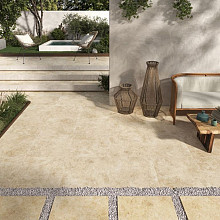 GeoCeramica 60x60x4 Di Travertino Beige (uit assortiment 2026)