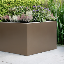 Bloembak vlak -  SUPRA BRUIN 90x120x40cm