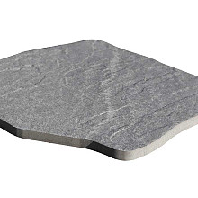 Staptegel keramiek ca. 36x42x2 Grey