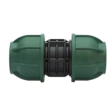 Stadex PP, Irrigatie PE klemkoppeling, Recht 25 x 25 mm, PN10, groene wartel (s)