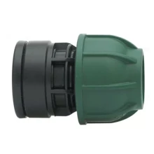 Stadex PP, Irrigatie PE klemkoppeling, Schroefbus, 16 mm x 1/2