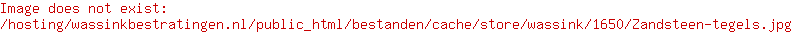 Zandsteen tegels