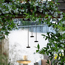 Sway Pendant 100-230V Black + Base 1