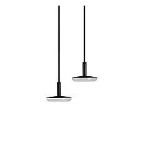 Sway Pendant 100-230V Duo Black + Base Triple