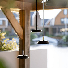 Sway Pendant 100-230V Pearl Grey + Base 1