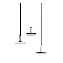 Sway Pendant 100-230V Triple Pearl Grey + Base Triple