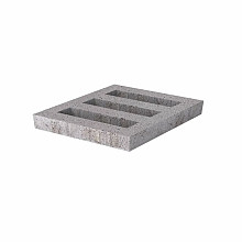 Schellevis Grasbetontegel Facet Open 60x60x10 Grijs